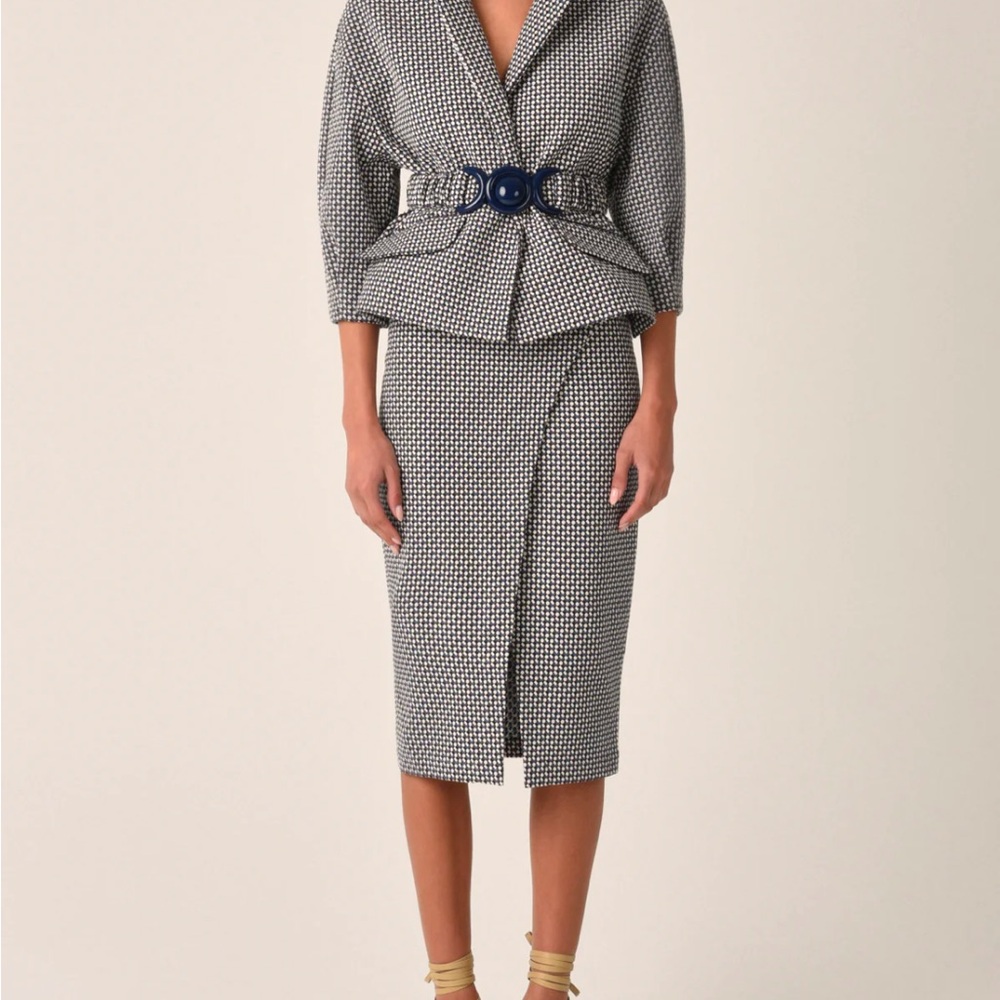 Silvia Tcherassi’s Resort 2023 Thora Gray Skirt. NWTO